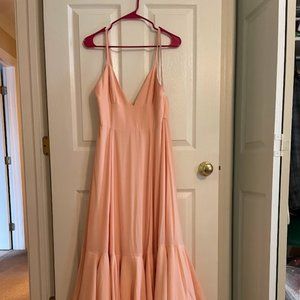 Fame and Partners Peach Gown